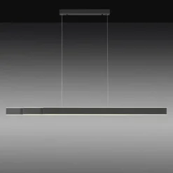 Luminaires Paul Neuhaus Éclairage Led|Suspension Paul-Neuhaus PURE-LUME LED Anthracite, 6 lumières