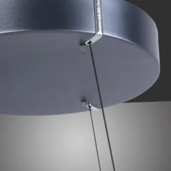 Luminaires Paul Neuhaus Éclairage Led|Suspension Paul-Neuhaus PURE E-CLIPSE LED Gris, 2 lumières, Télécommandes