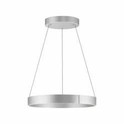 Luminaires Paul Neuhaus Éclairage Led|Suspension Paul-Neuhaus PURE E-CLIPSE LED Argenté, 2 lumières, Télécommandes