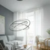Luminaires Paul Neuhaus Éclairage Led|Suspension Paul-Neuhaus TESSARA LED Anthracite, 1 lumière, Télécommandes