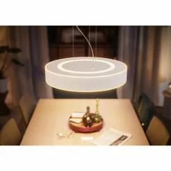 Suspension Philips Hue Enrave LED Blanc, 1 lumière, Télécommandes