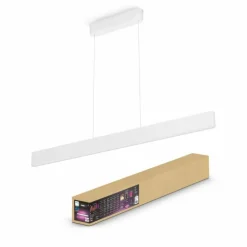 Suspension Philips Hue White & Colour Ambiance Ensis LED Blanc, 2 lumières, Changeur de couleurs