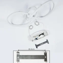 hofstein Éclairage Led|Suspension Pitasch LED Blanc, 1 lumière