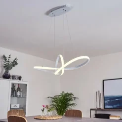 hofstein Éclairage Led|Suspension Pitasch LED Blanc, 1 lumière
