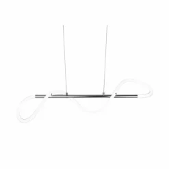 Luminaires Reality Suspensions|Suspension Reality Argos LED Chrome, 1 lumière