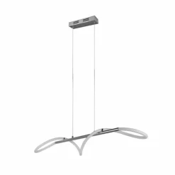 Luminaires Reality Suspensions|Suspension Reality Argos LED Chrome, 1 lumière
