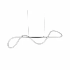 Luminaires Reality Suspensions|Suspension Reality Argos LED Chrome, 1 lumière