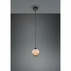 Luminaires Reality Suspensions|Suspension Reality Borka Noir, 1 lumière