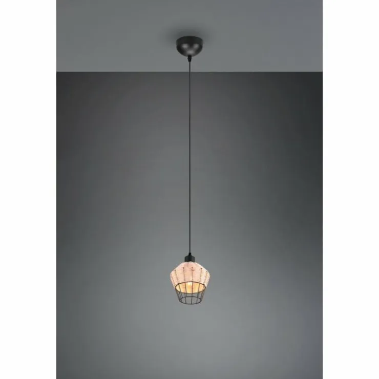 Luminaires Reality Suspensions|Suspension Reality Borka Noir, 1 lumière