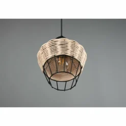 Luminaires Reality Suspensions|Suspension Reality Borka Noir, 1 lumière