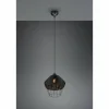 Luminaires Reality Suspensions|Suspension Reality Borka Noir, 1 lumière