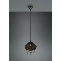 Luminaires Reality Suspensions|Suspension Reality Borka Noir, 1 lumière
