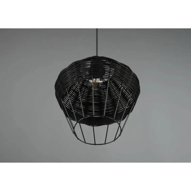 Luminaires Reality Suspensions|Suspension Reality Borka Noir, 1 lumière
