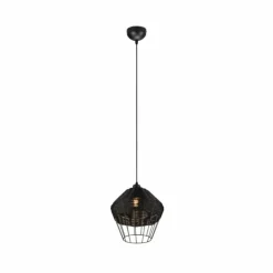 Luminaires Reality Suspensions|Suspension Reality Borka Noir, 1 lumière