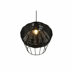 Luminaires Reality Suspensions|Suspension Reality Borka Noir, 1 lumière