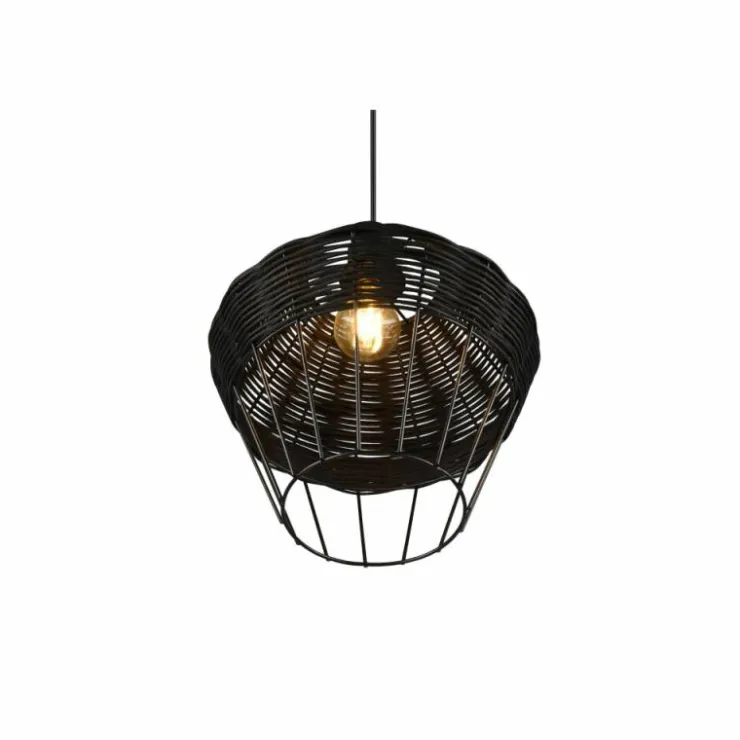 Luminaires Reality Suspensions|Suspension Reality Borka Noir, 1 lumière