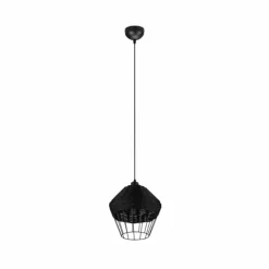 Luminaires Reality Suspensions|Suspension Reality Borka Noir, 1 lumière