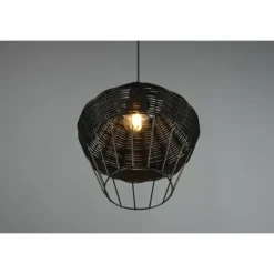 Luminaires Reality Suspensions|Suspension Reality Borka Noir, 1 lumière