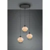 Luminaires Reality Suspensions|Suspension Reality Borka Noir, 3 lumières