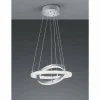 Luminaires Reality Suspensions|Suspension Reality Chalet LED Chrome, 1 lumière