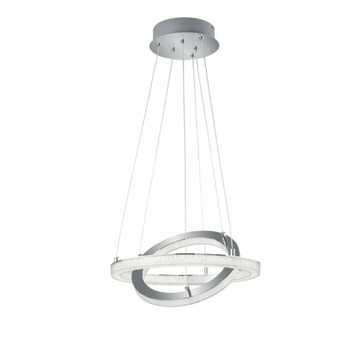 Luminaires Reality Suspensions|Suspension Reality Chalet LED Chrome, 1 lumière