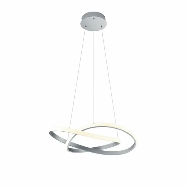 Luminaires Reality Éclairage Led|Suspension Reality COURSE LED Nickel mat, 1 lumière
