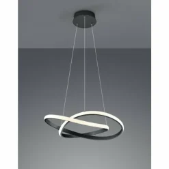 Luminaires Reality Éclairage Led|Suspension Reality Course LED Noir, 1 lumière