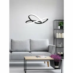 Luminaires Reality Éclairage Led|Suspension Reality Course LED Noir, 1 lumière