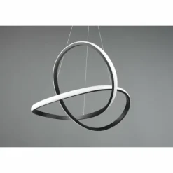 Luminaires Reality Éclairage Led|Suspension Reality Course LED Noir, 1 lumière
