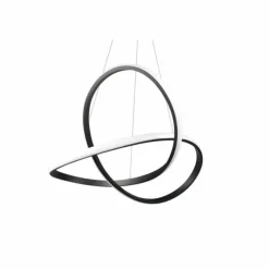 Luminaires Reality Éclairage Led|Suspension Reality Course LED Noir, 1 lumière