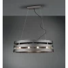 Luminaires Reality Éclairage Led|Suspension Reality Duncan LED Brun foncé, Nickel mat, 4 lumières