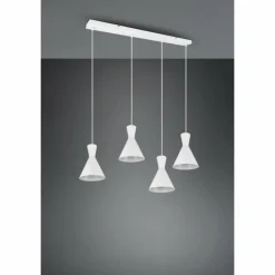 Luminaires Reality Suspensions|Suspension Reality Enzo Blanc, 4 lumières