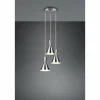 Luminaires Reality Suspensions|Suspension Reality Enzo Nickel mat, 3 lumières