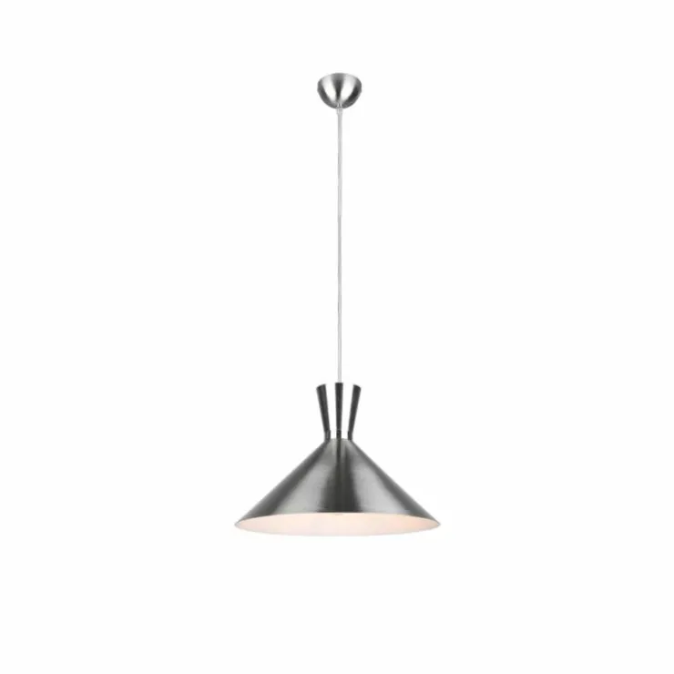 Luminaires Reality Suspensions|Suspension Reality Enzo Nickel mat, 1 lumière