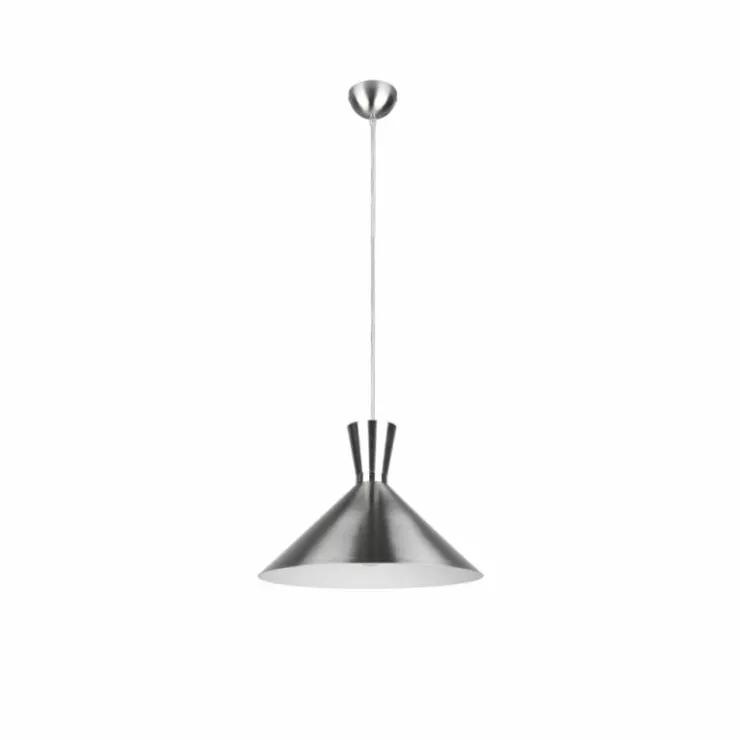 Luminaires Reality Suspensions|Suspension Reality Enzo Nickel mat, 1 lumière
