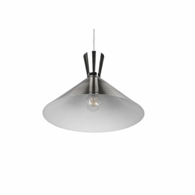 Luminaires Reality Suspensions|Suspension Reality Enzo Nickel mat, 1 lumière