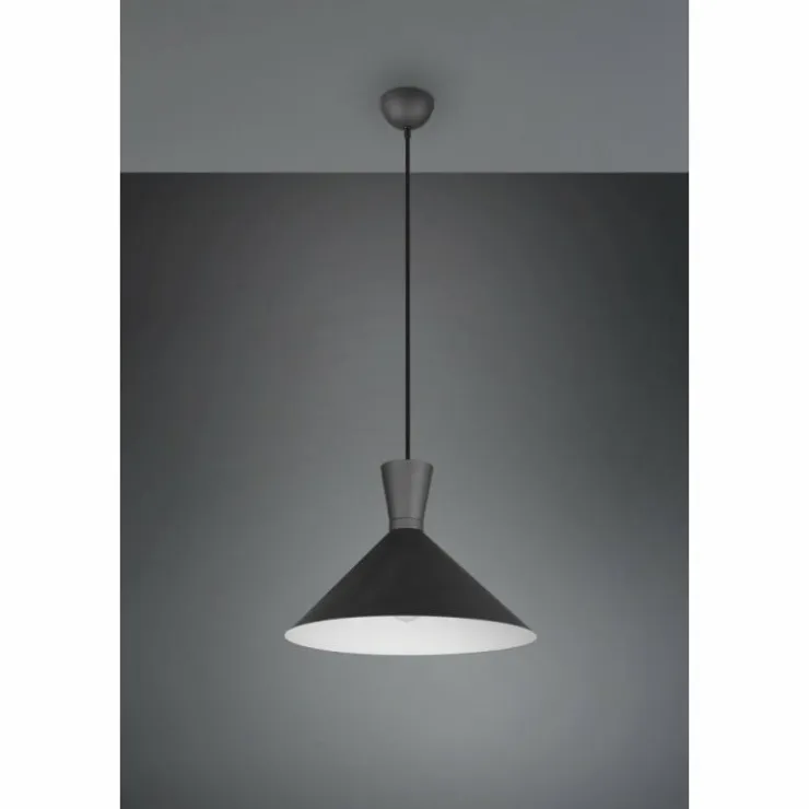 Luminaires Reality Suspensions|Suspension Reality Enzo Noir, 1 lumière