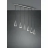 Luminaires Reality Suspensions|Suspension Reality Farin Nickel mat, 6 lumières