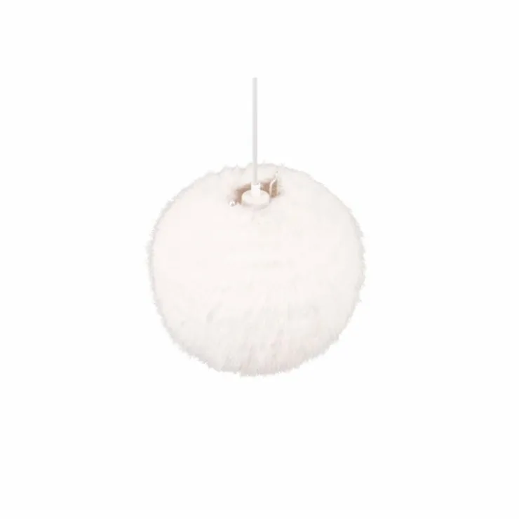 Luminaires Reality Suspensions|Suspension Reality FURRY Beige, 1 lumière