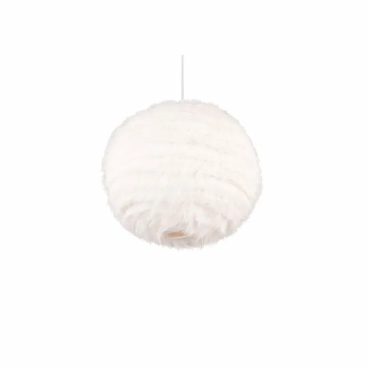 Luminaires Reality Suspensions|Suspension Reality FURRY Beige, 1 lumière