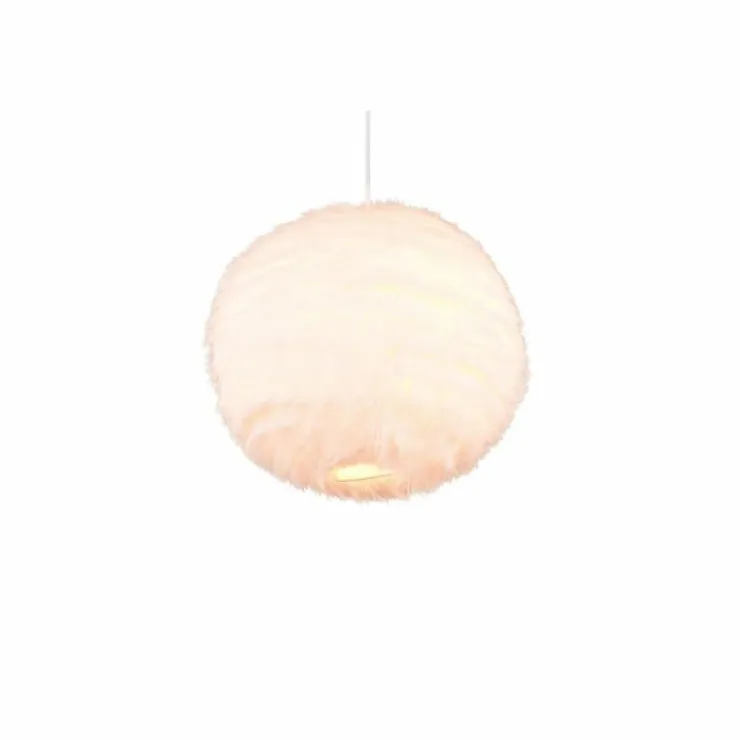 Luminaires Reality Suspensions|Suspension Reality FURRY Beige, 1 lumière
