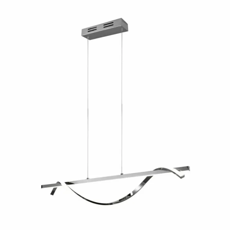 Luminaires Reality Éclairage Led|Suspension Reality Isabel LED Chrome, 1 lumière