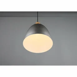 Luminaires Reality Suspensions|Suspension Reality Jagger Brun foncé, Nickel mat, 1 lumière