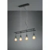 Luminaires Reality Suspensions|Suspension Reality Ladder Noir, 4 lumières