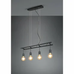 Luminaires Reality Suspensions|Suspension Reality Ladder Noir, 4 lumières