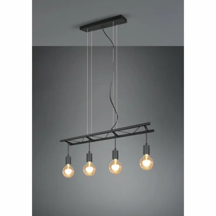 Luminaires Reality Suspensions|Suspension Reality Ladder Noir, 4 lumières