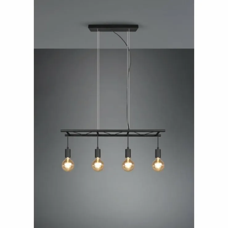 Luminaires Reality Suspensions|Suspension Reality Ladder Noir, 4 lumières