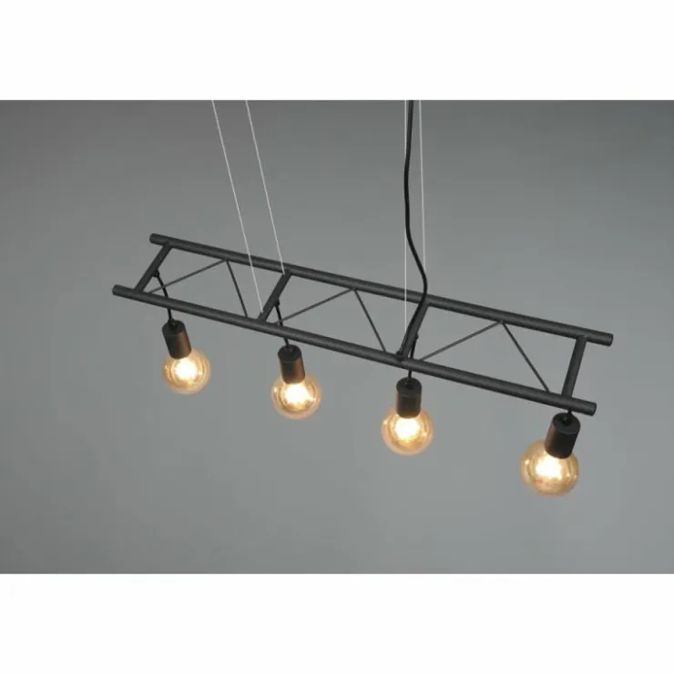 Luminaires Reality Suspensions|Suspension Reality Ladder Noir, 4 lumières