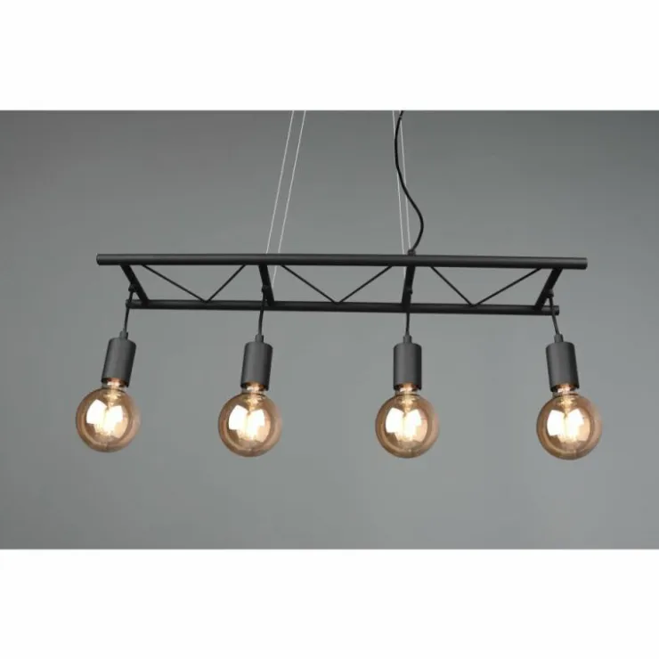 Luminaires Reality Suspensions|Suspension Reality Ladder Noir, 4 lumières