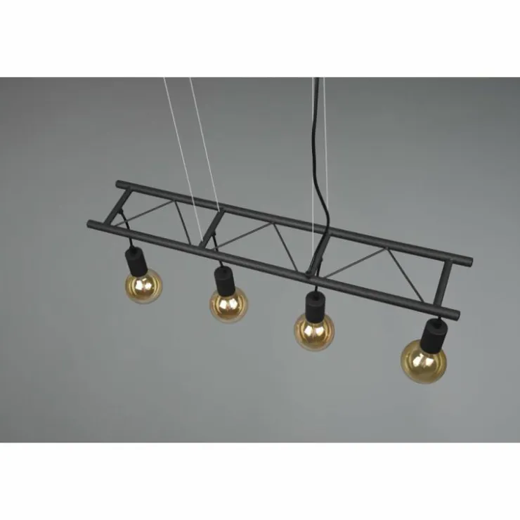 Luminaires Reality Suspensions|Suspension Reality Ladder Noir, 4 lumières